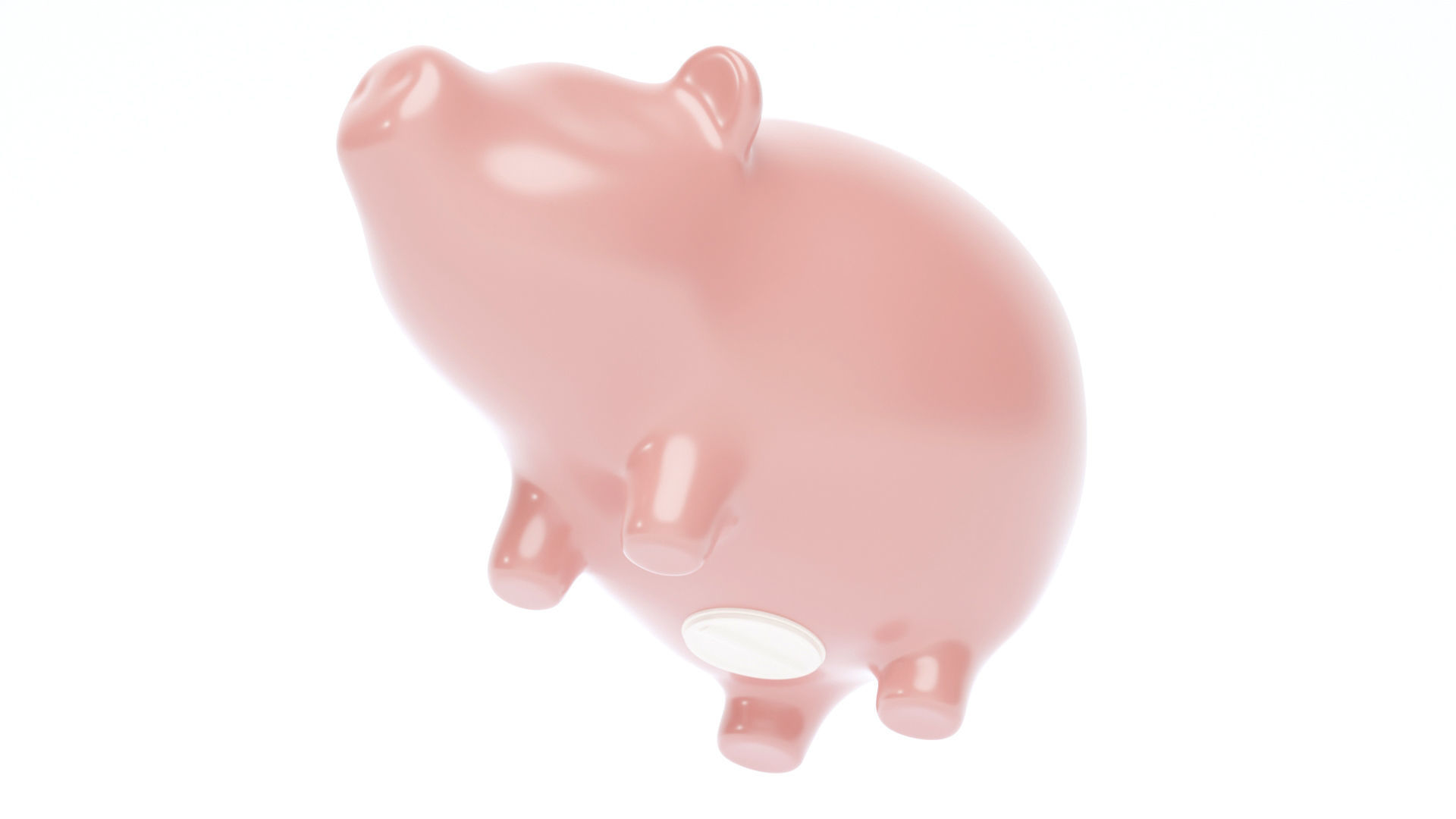 Piggy Bank 3D model_4