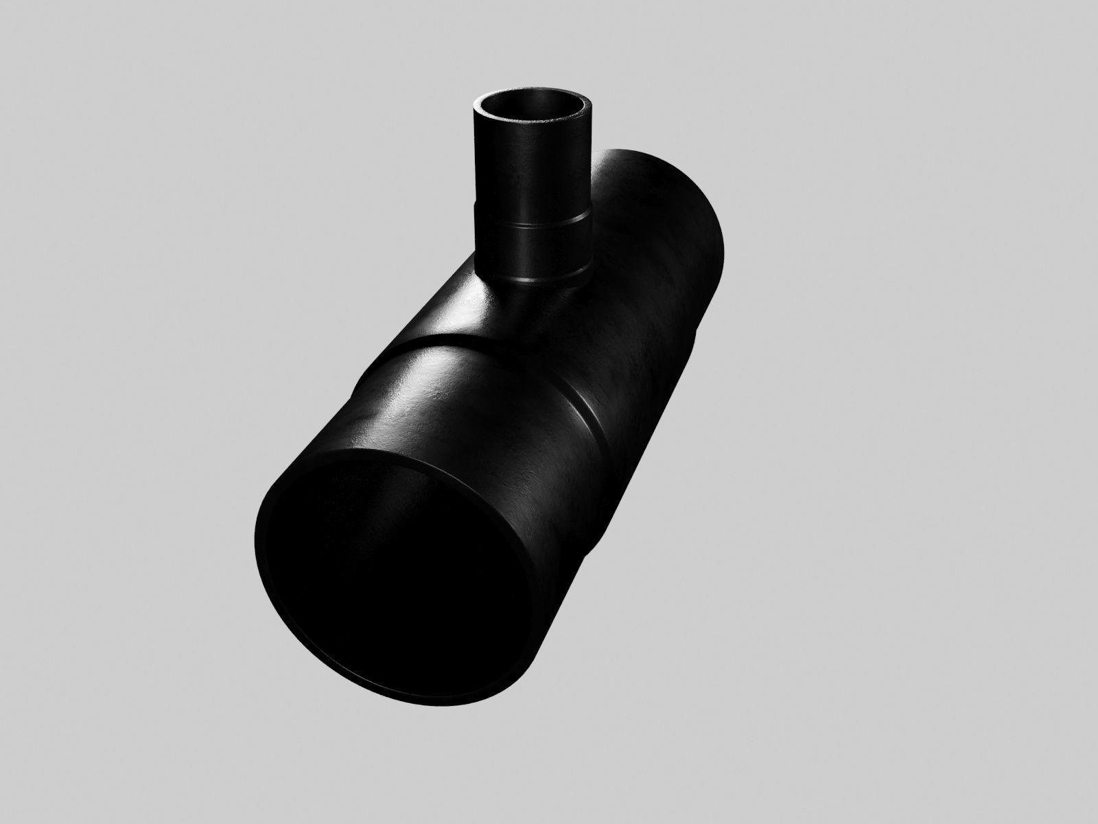 Fittings pipe 3D model_1