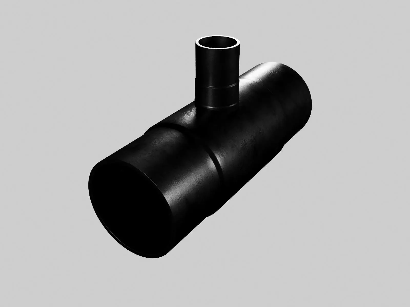 Fittings pipe 3D model_0