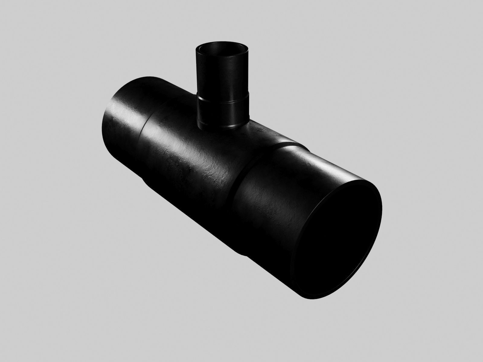 Fittings pipe 3D model_3