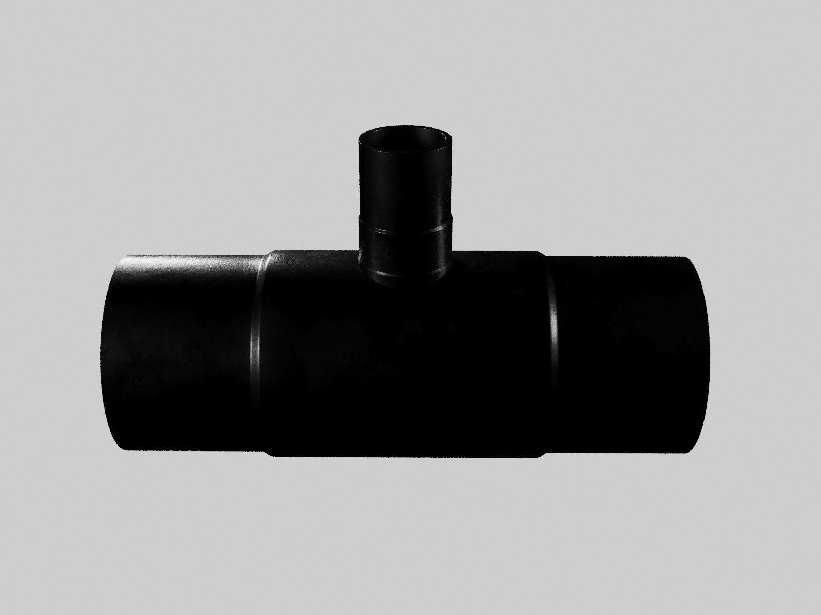 Fittings pipe 3D model_4