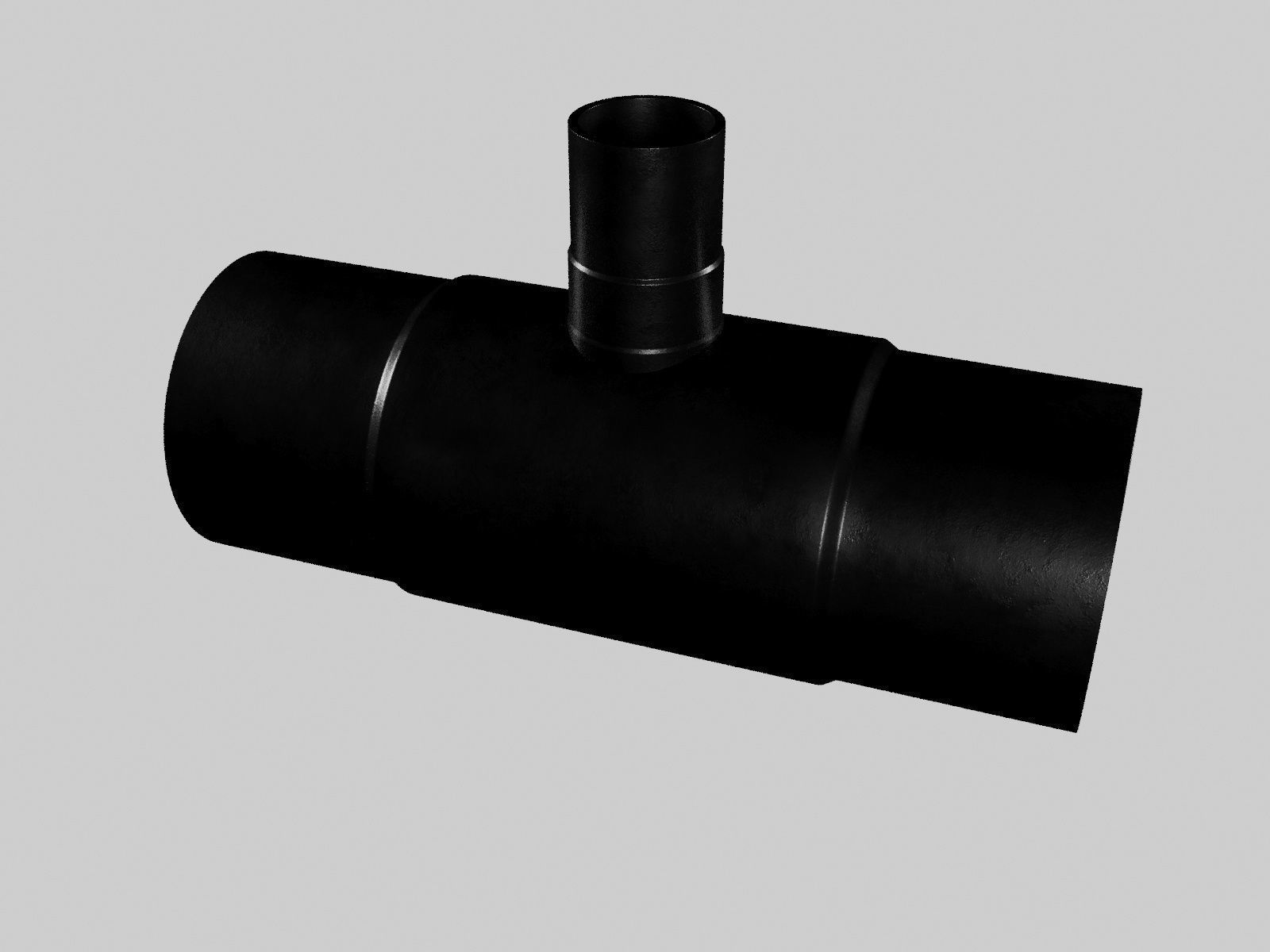 Fittings pipe 3D model_6