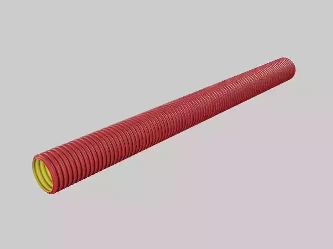 Electric pipes highpoly