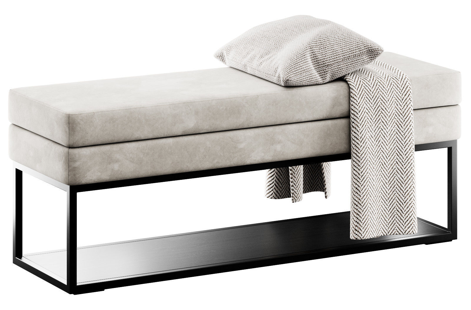 Domino Bench by Magres Baldai 3D model_6