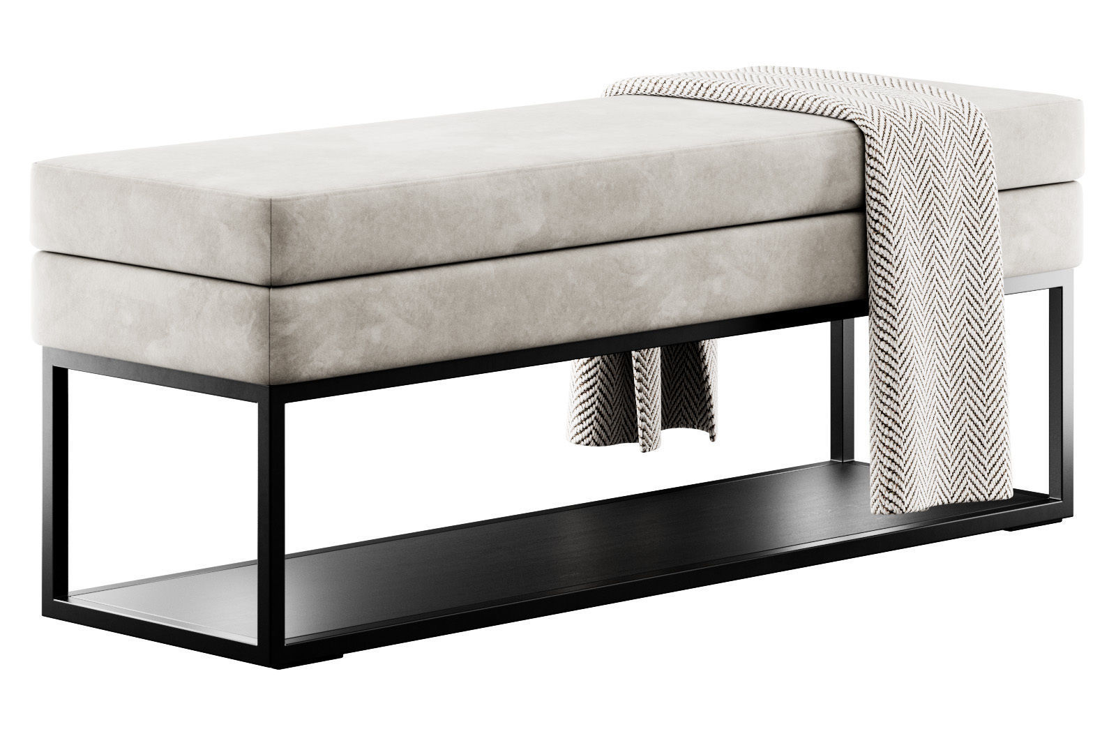 Domino Bench by Magres Baldai 3D model_11