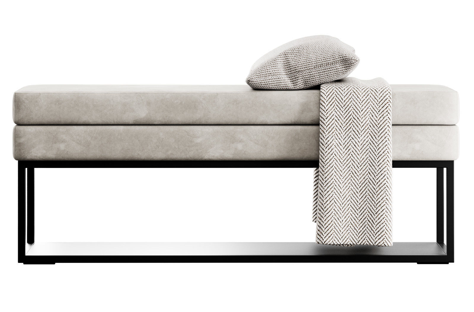 Domino Bench by Magres Baldai 3D model_5