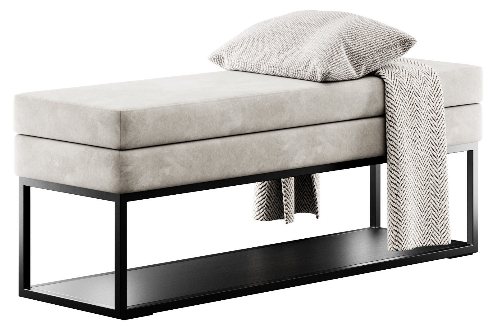 Domino Bench by Magres Baldai 3D model_4