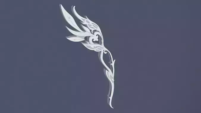 Ayus Bow - Genshin Impact Cosplay 3D Print Model 