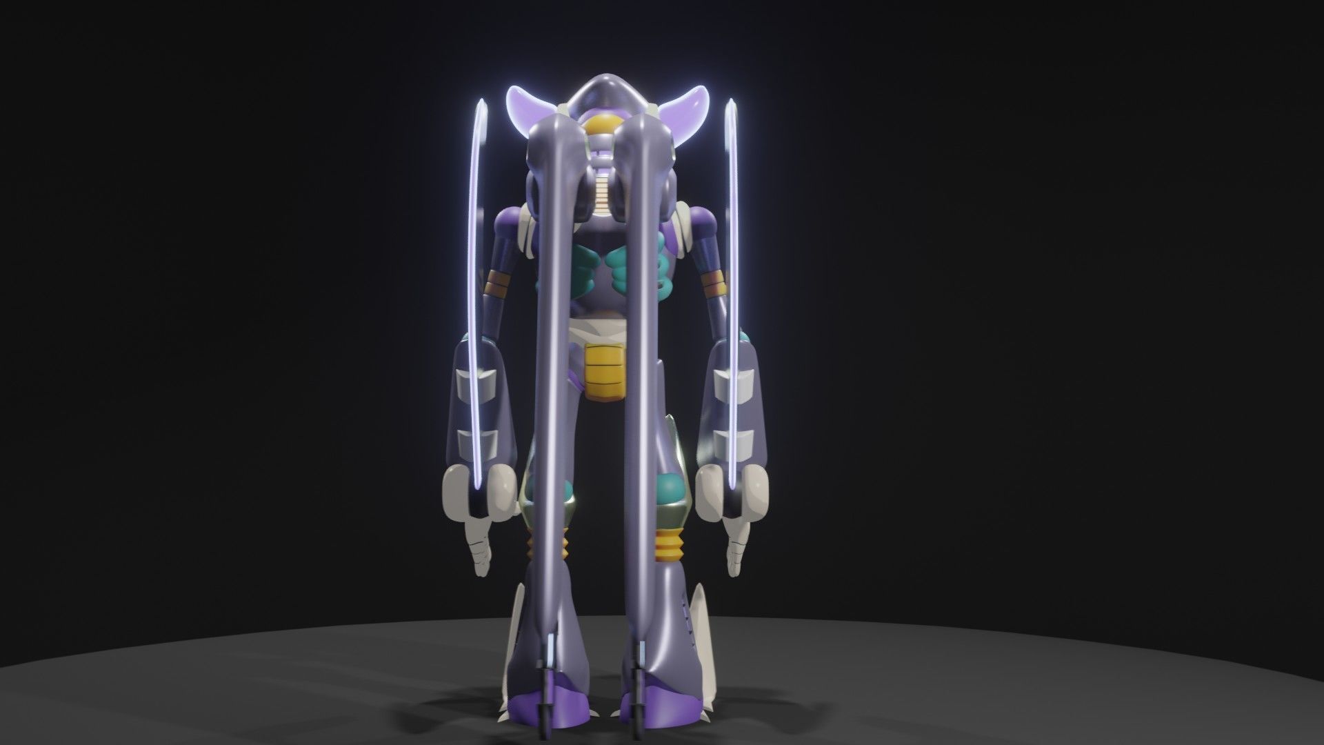 Dark Mantis 3D model_9