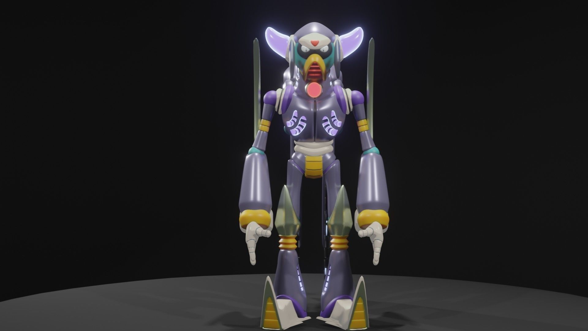 Dark Mantis 3D model_8