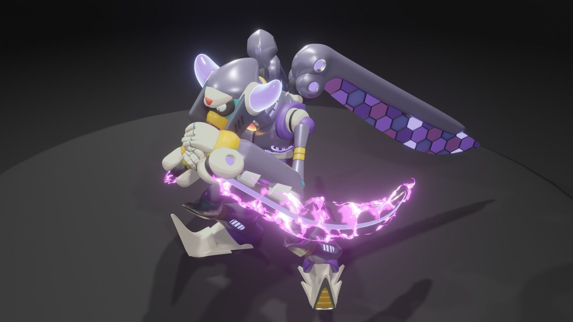 Dark Mantis 3D model_6