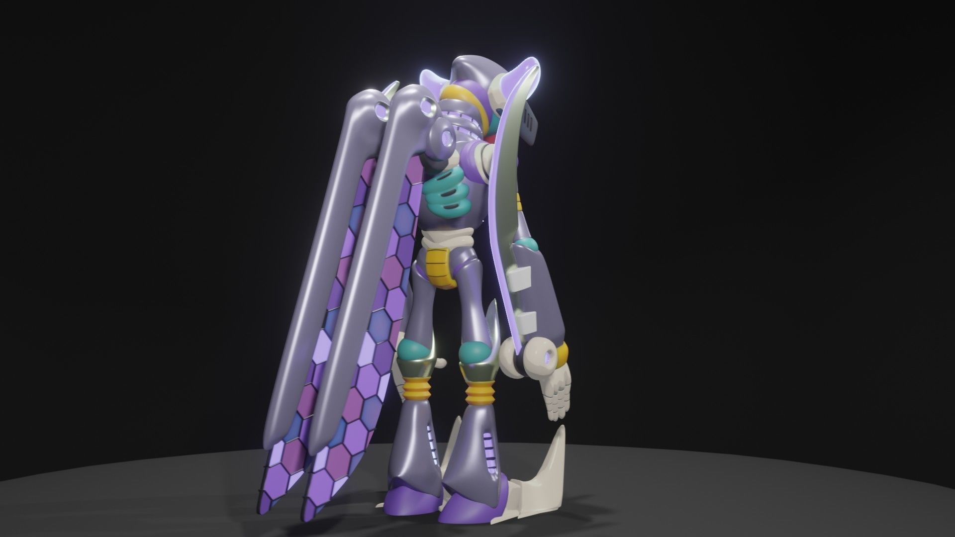 Dark Mantis 3D model_10