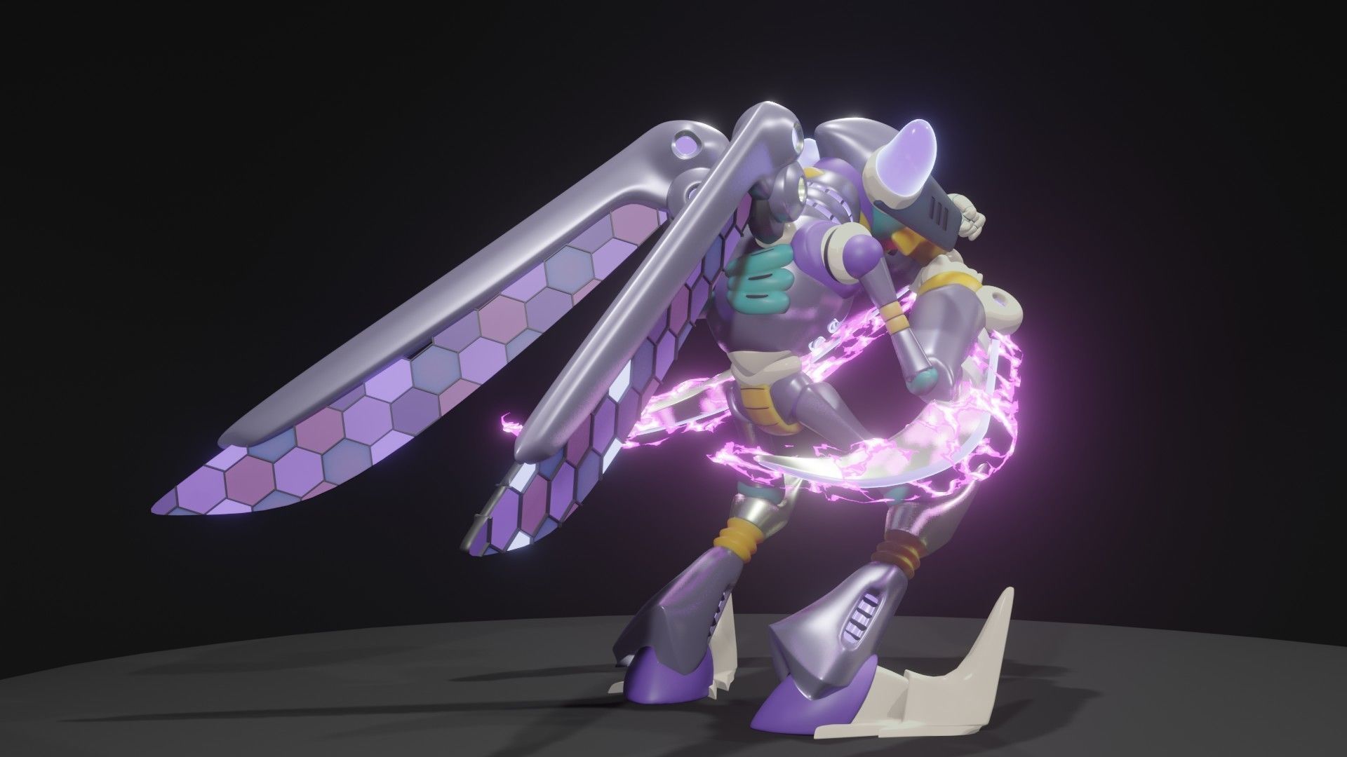 Dark Mantis 3D model_5