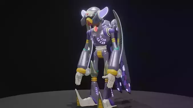Dark Mantis 3D model