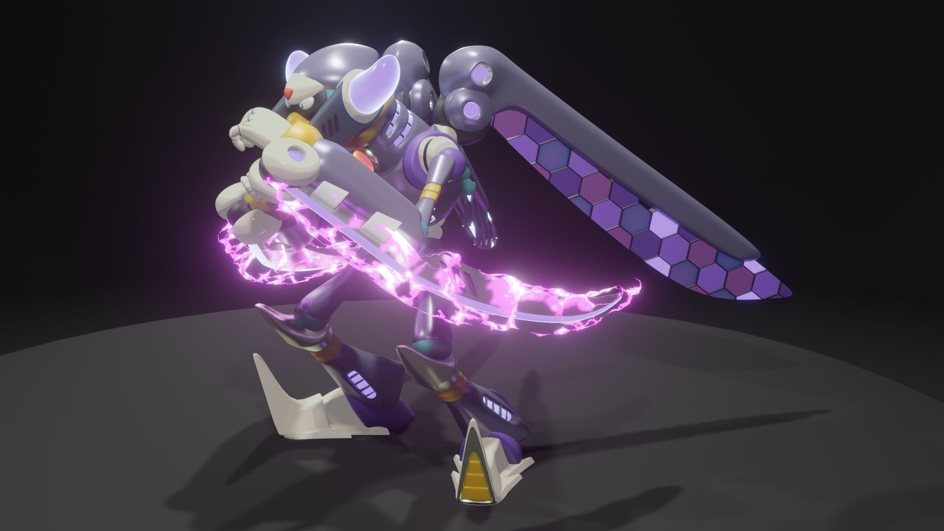 Dark Mantis 3D model_4