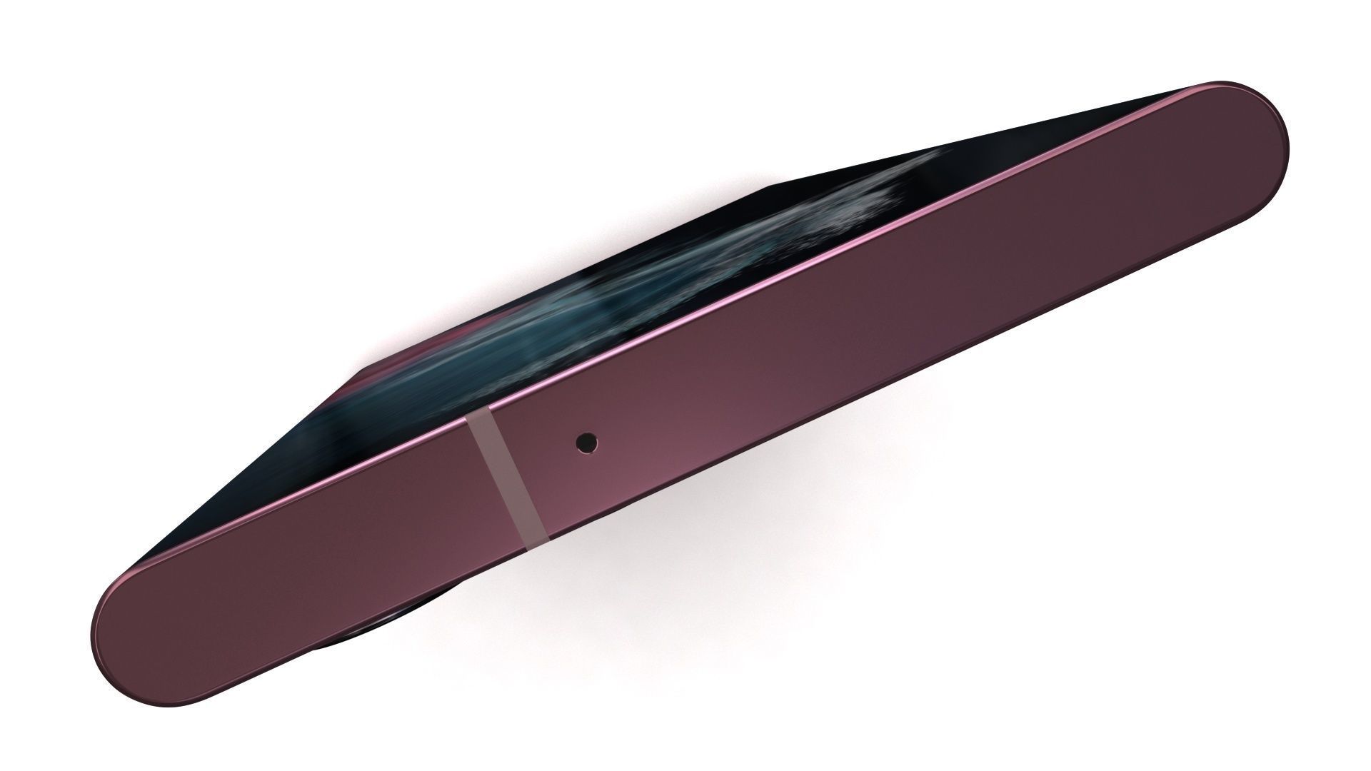 Samsung Galaxy S22 Ultra Burgundy Low-poly 3D model_18