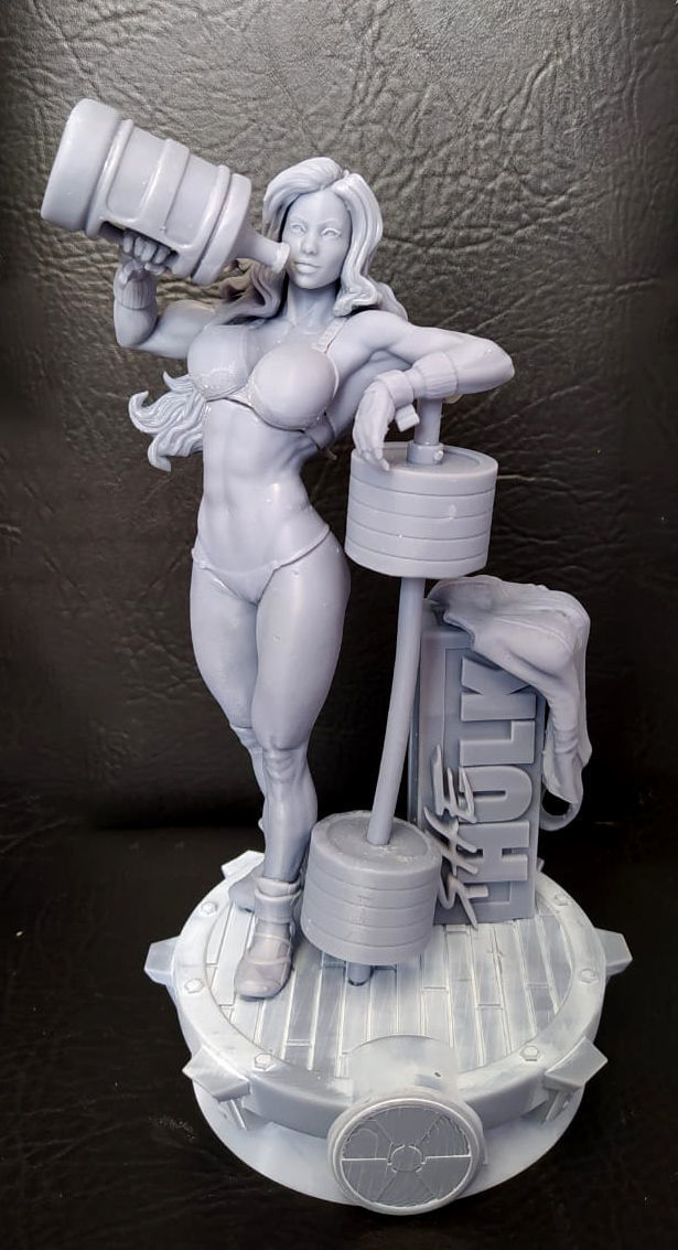 She hulk by Creative Geek MB 3D print model_1