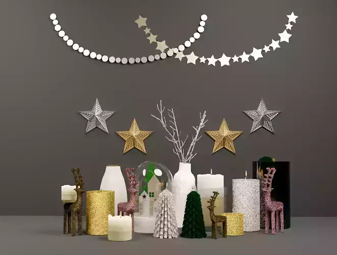 Christmas Deco 3D model