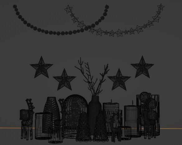 Christmas Deco 3D model 3D model_28