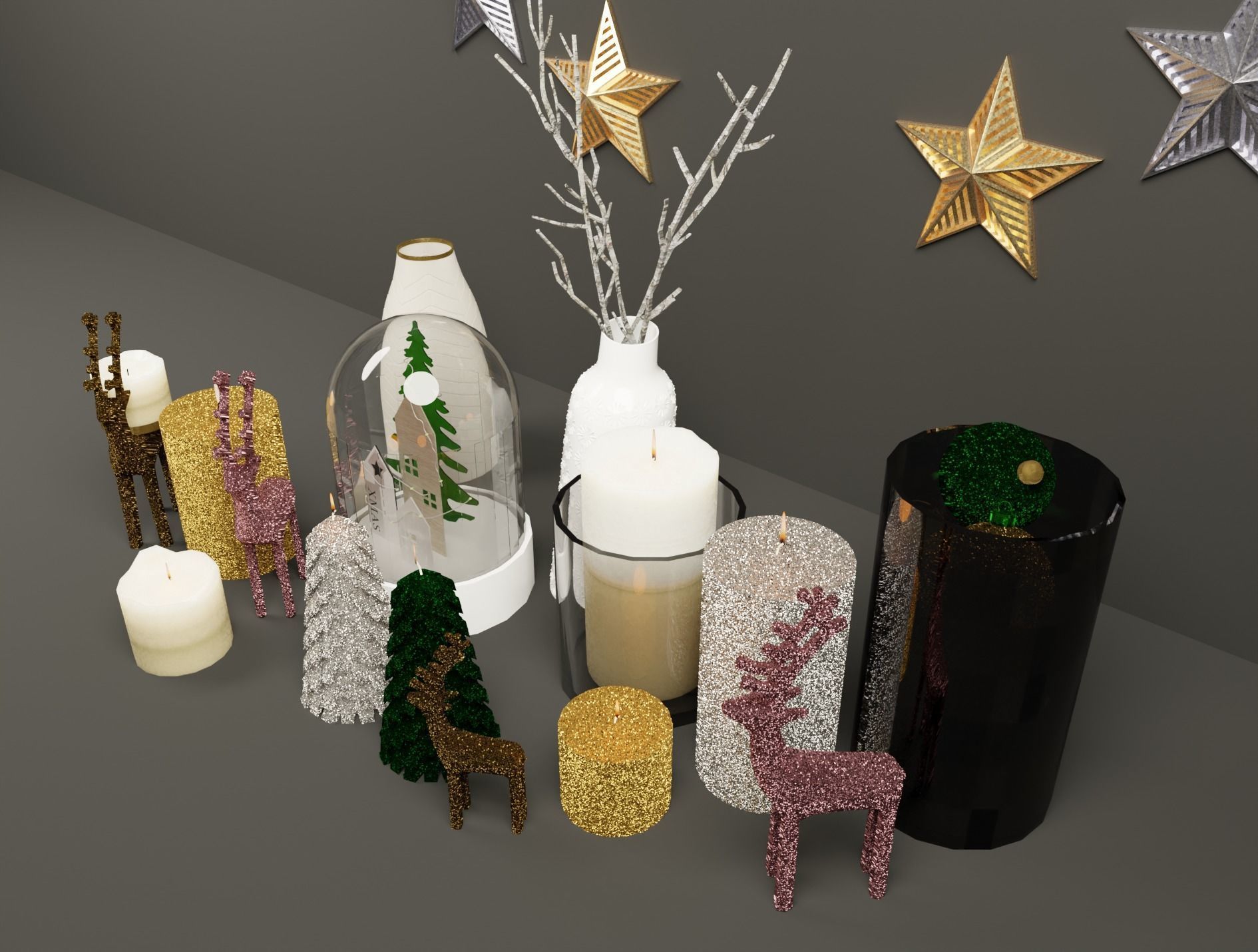 Christmas Deco 3D model 3D model_6