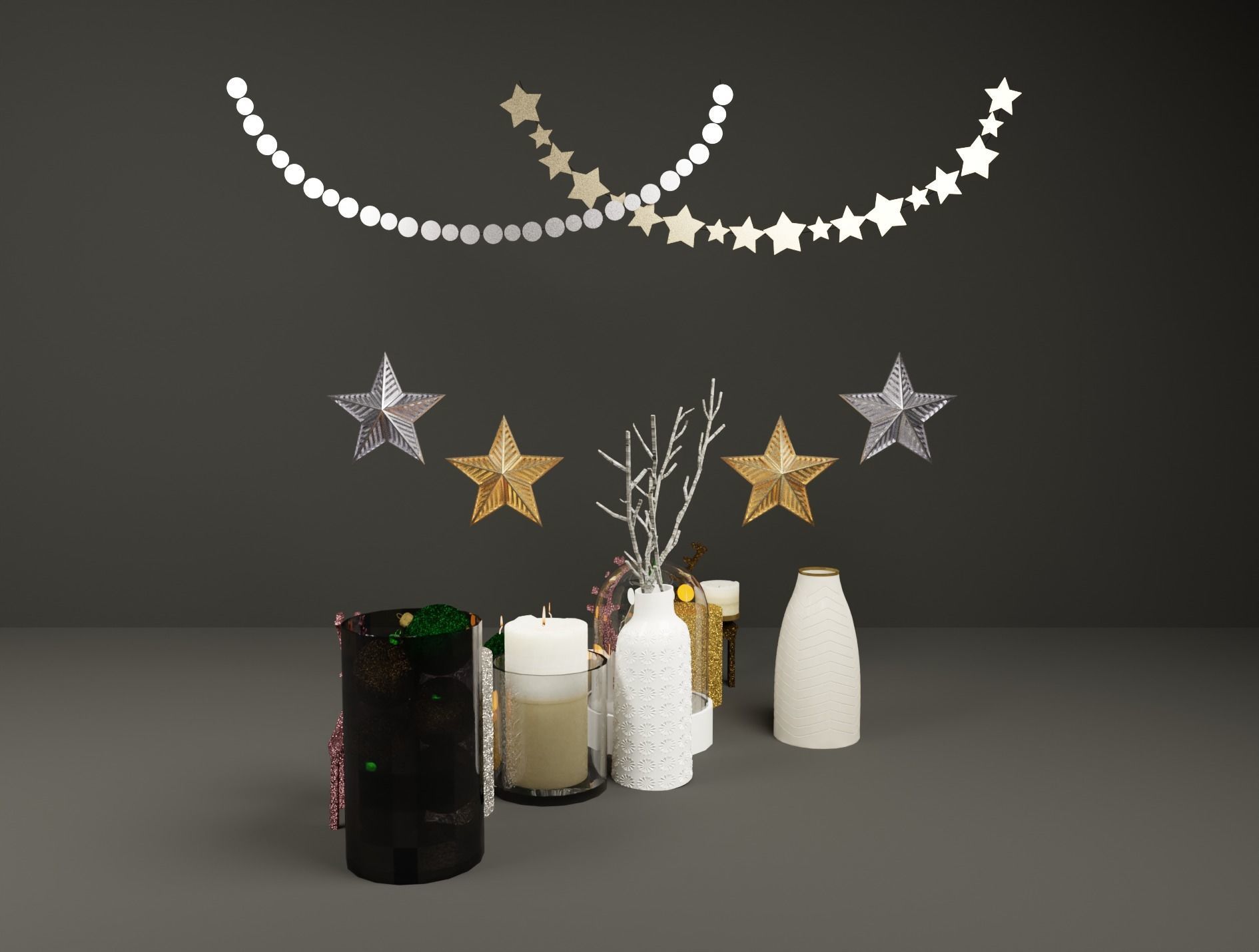 Christmas Deco 3D model 3D model_19