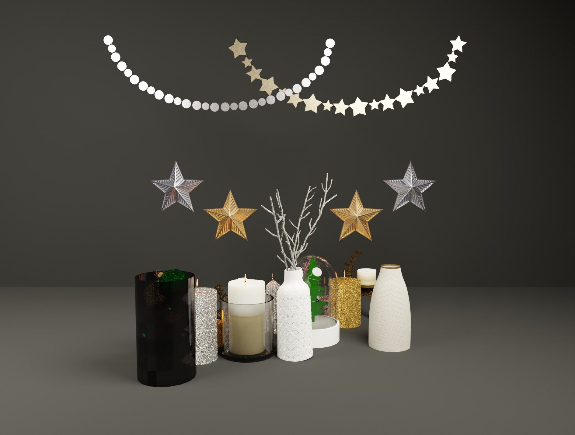 Christmas Deco 3D model 3D model_18