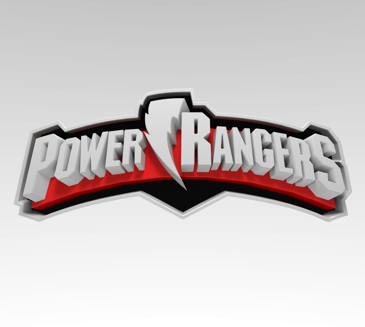 Power Rangers - Logos 3D print model_3