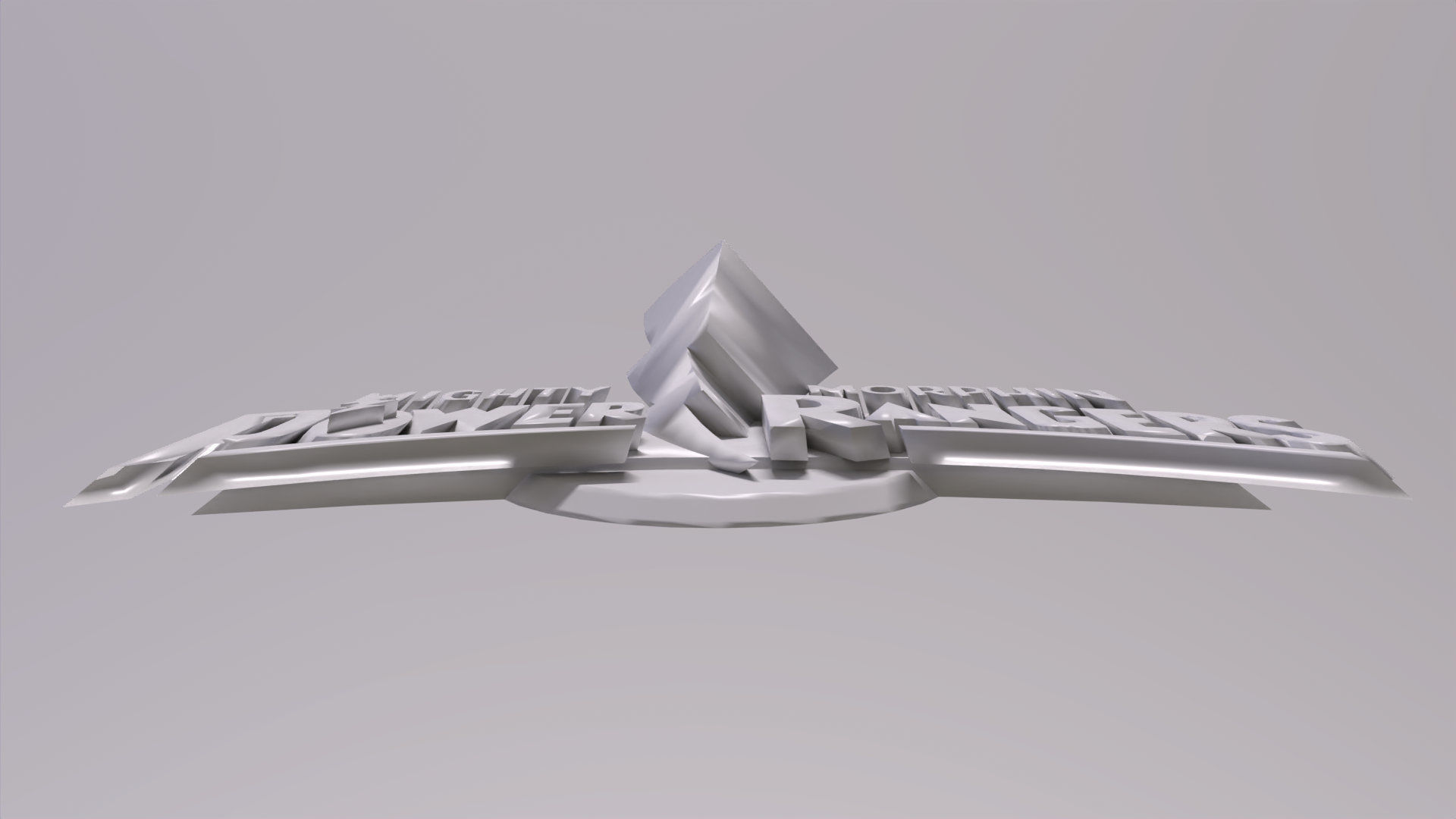 Power Rangers - Logos 3D print model_17