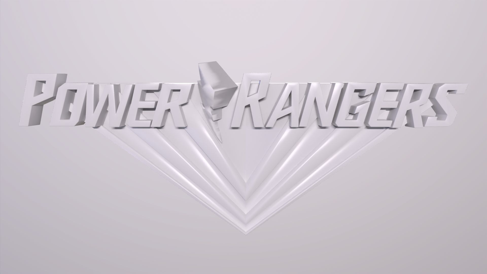 Power Rangers - Logos 3D print model_8