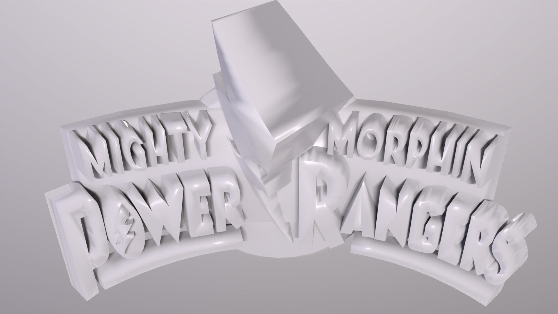 Power Rangers - Logos 3D print model_16