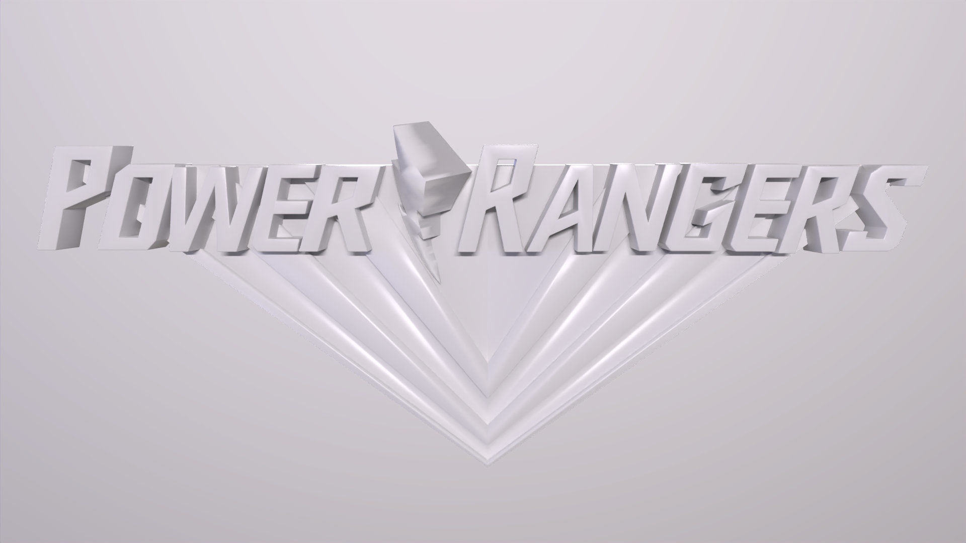 Power Rangers - Logos 3D print model_19
