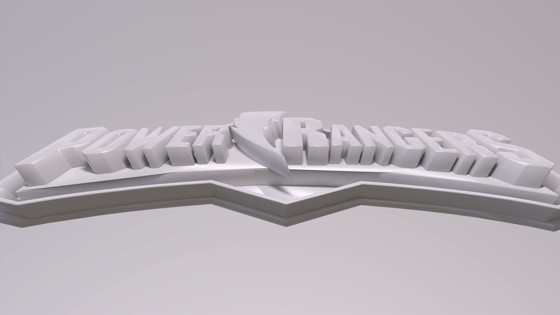 Power Rangers - Logos 3D print model_7