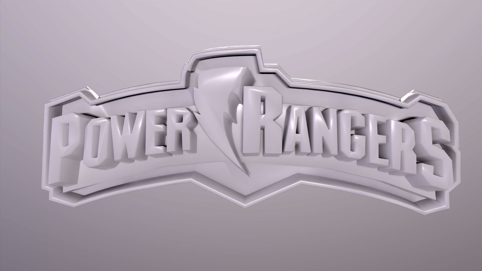 Power Rangers - Logos 3D print model_10