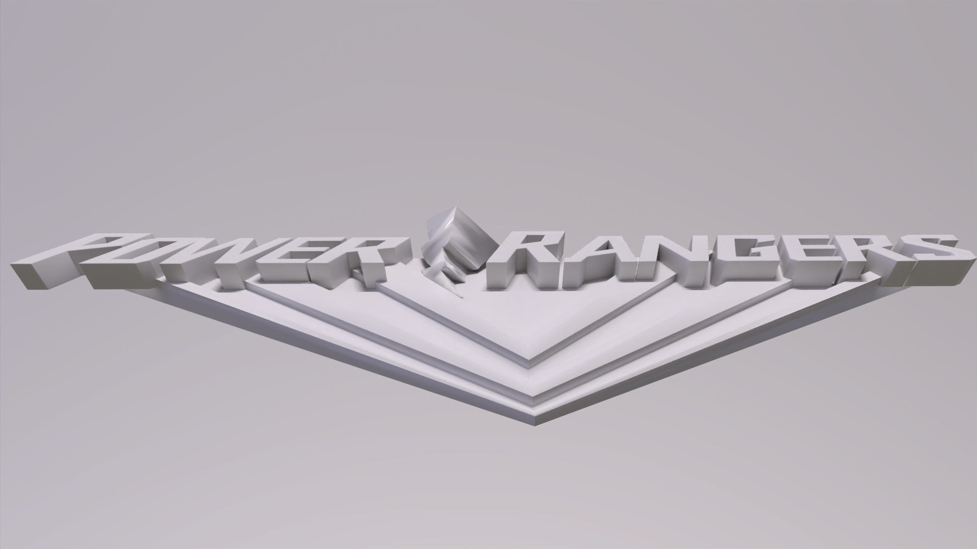 Power Rangers - Logos 3D print model_18