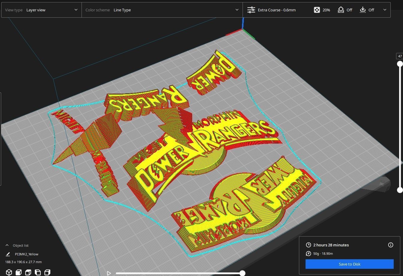 Power Rangers - Logos 3D print model_27