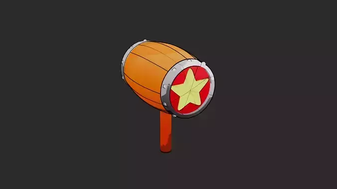 Kirby Jet Hammer 3D model