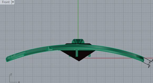 Eye pendant 3245 3D print model 3D print model_5