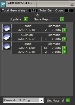 Blue and white infinity diamond ring 3248 3D print model 3D print model_8