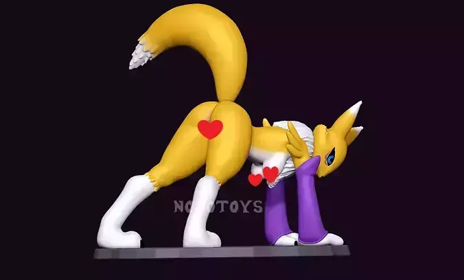 Renamon NSFW 3D print model