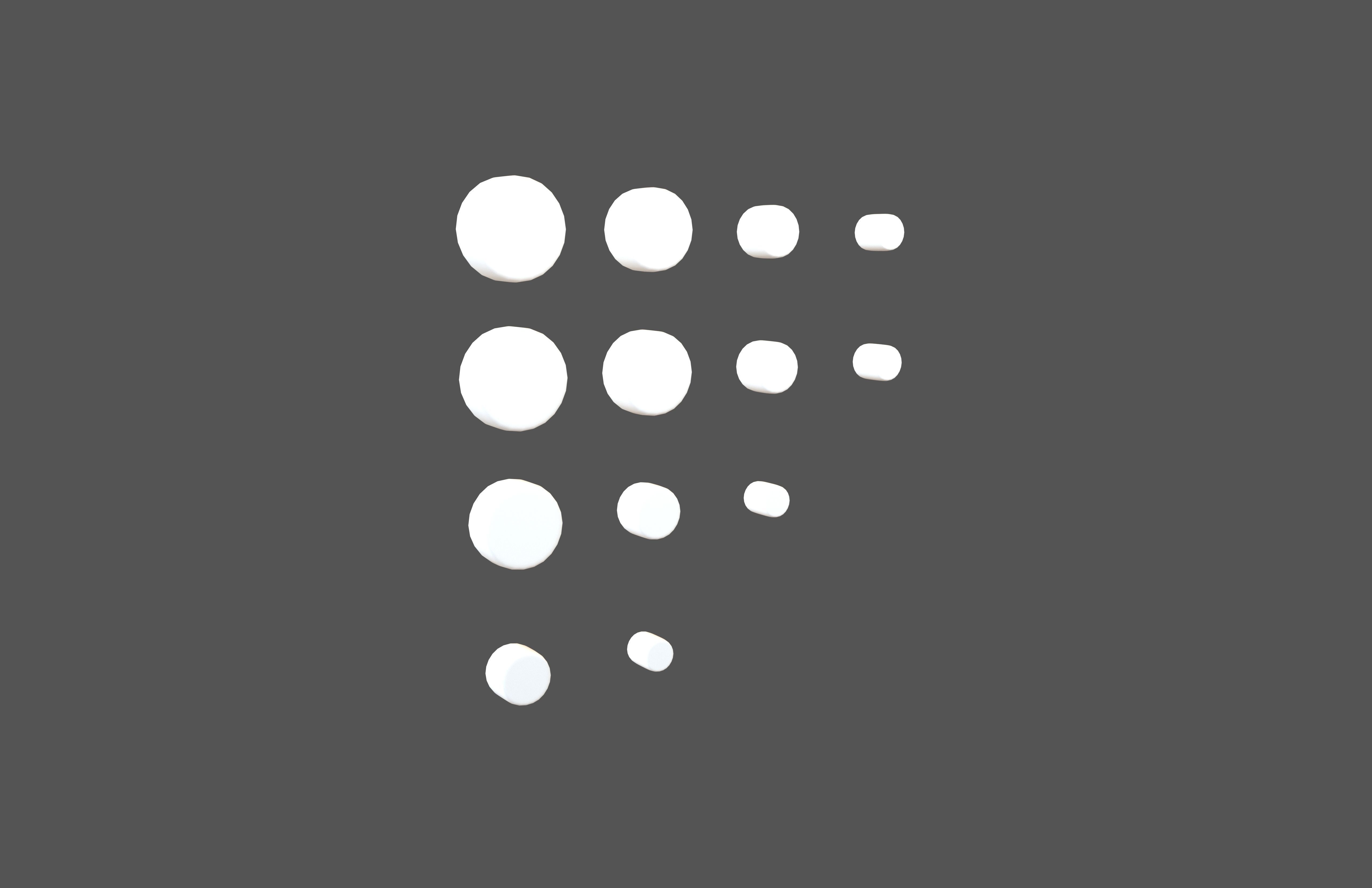 Fcoin v1 002 Low-poly 3D model_1