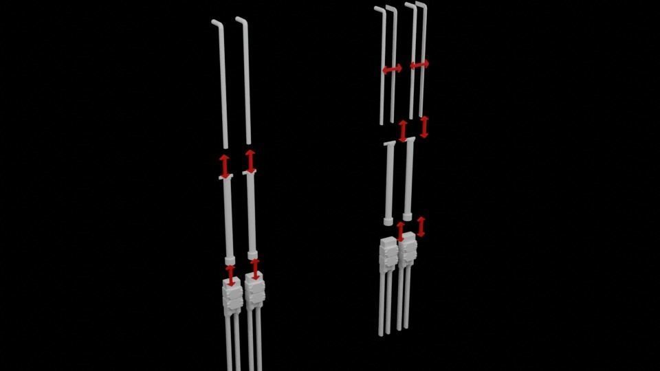 Star Wars Wall Parts 2 1-6 Scale 3D print model_13