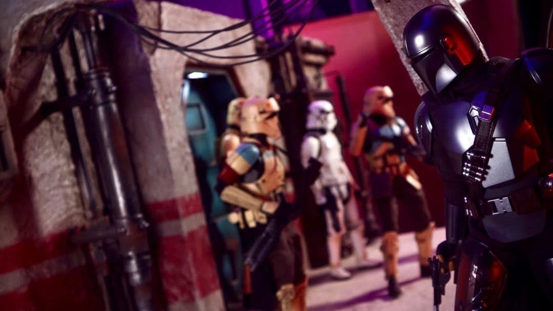 Star Wars Wall Parts 2 1-6 Scale 3D print model_7