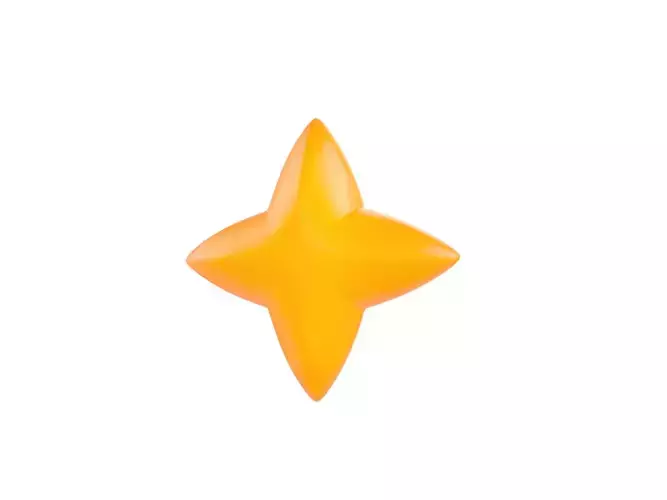 Symbol009 Sparkle 3D model