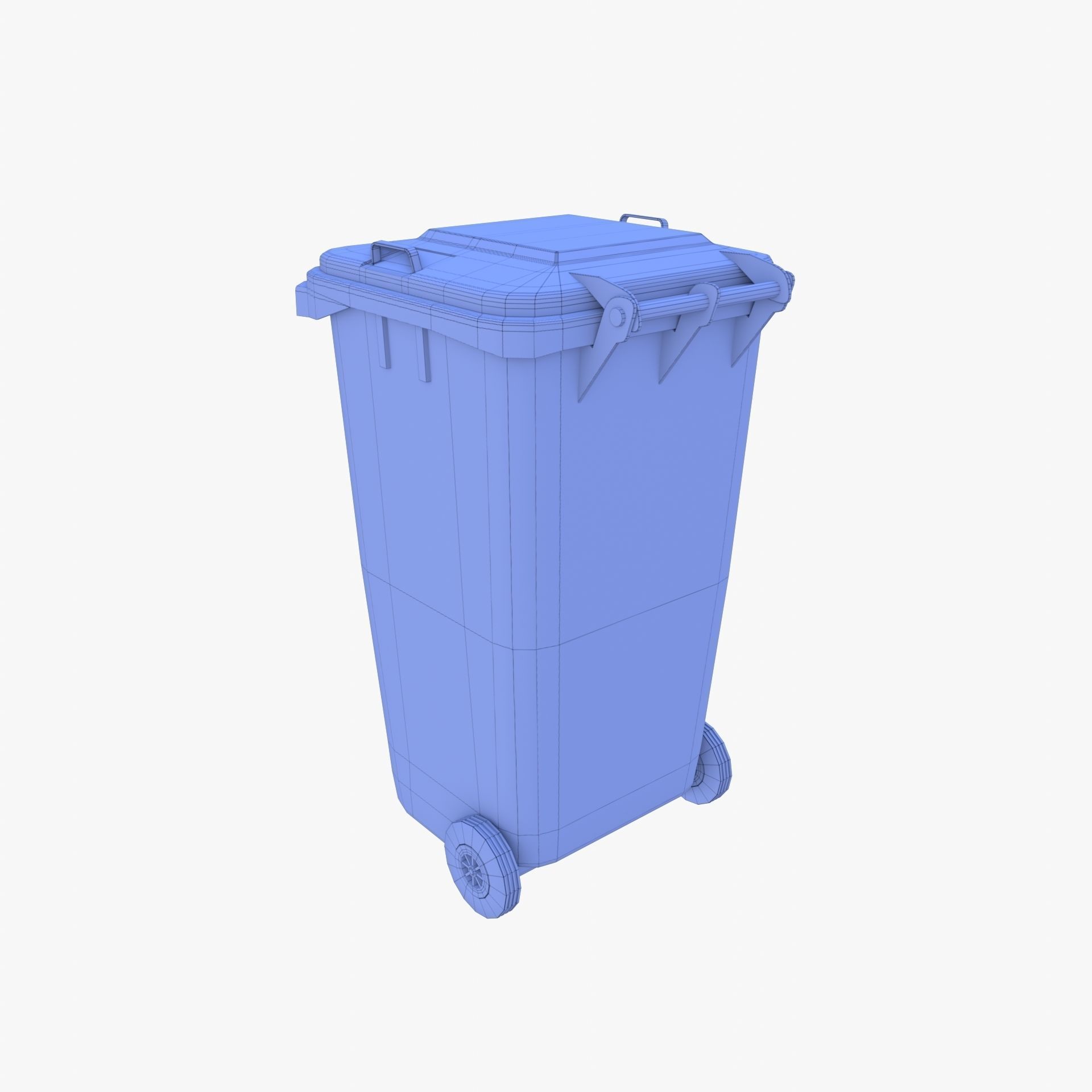 Trash can v1 3D model_13