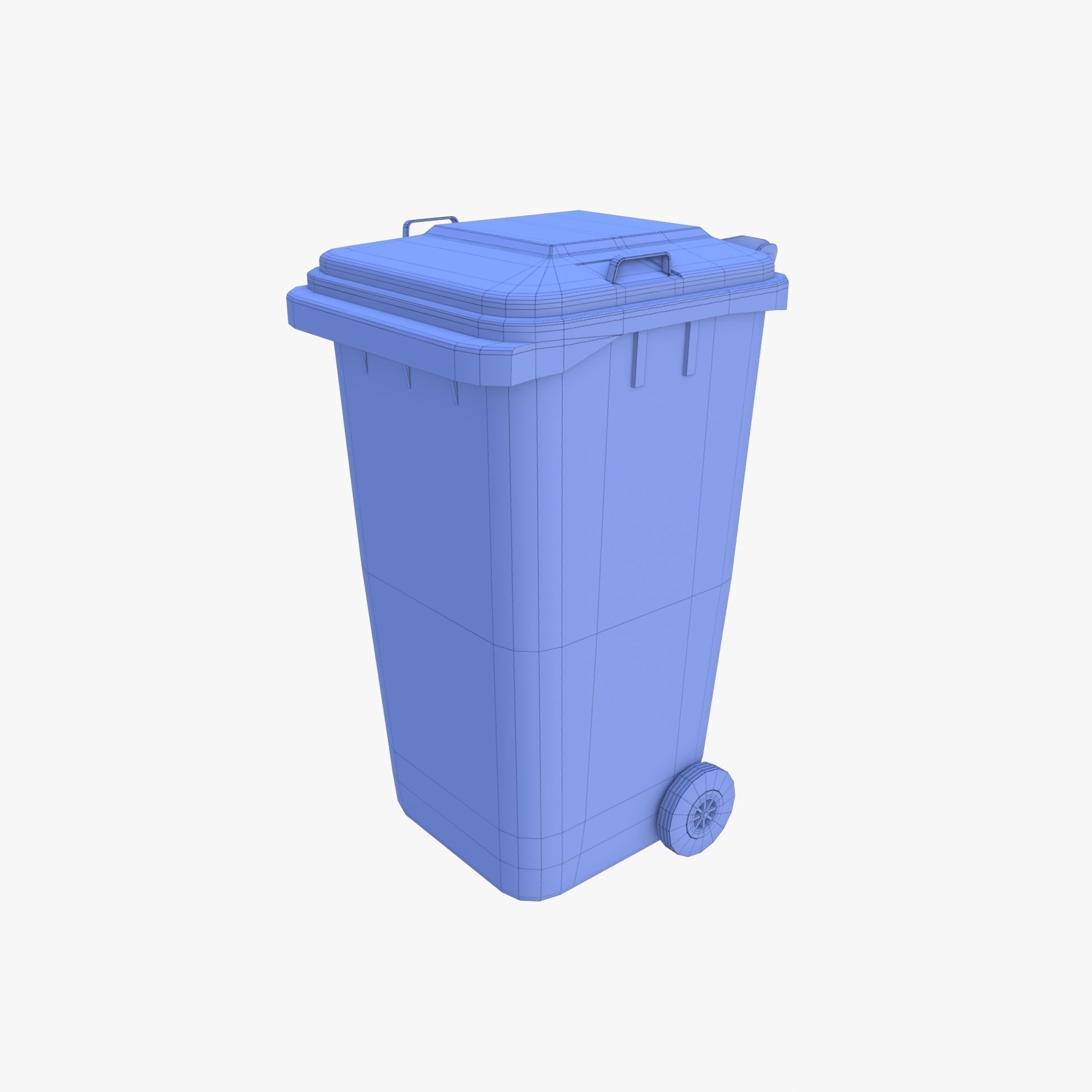 Trash can v1 3D model_11
