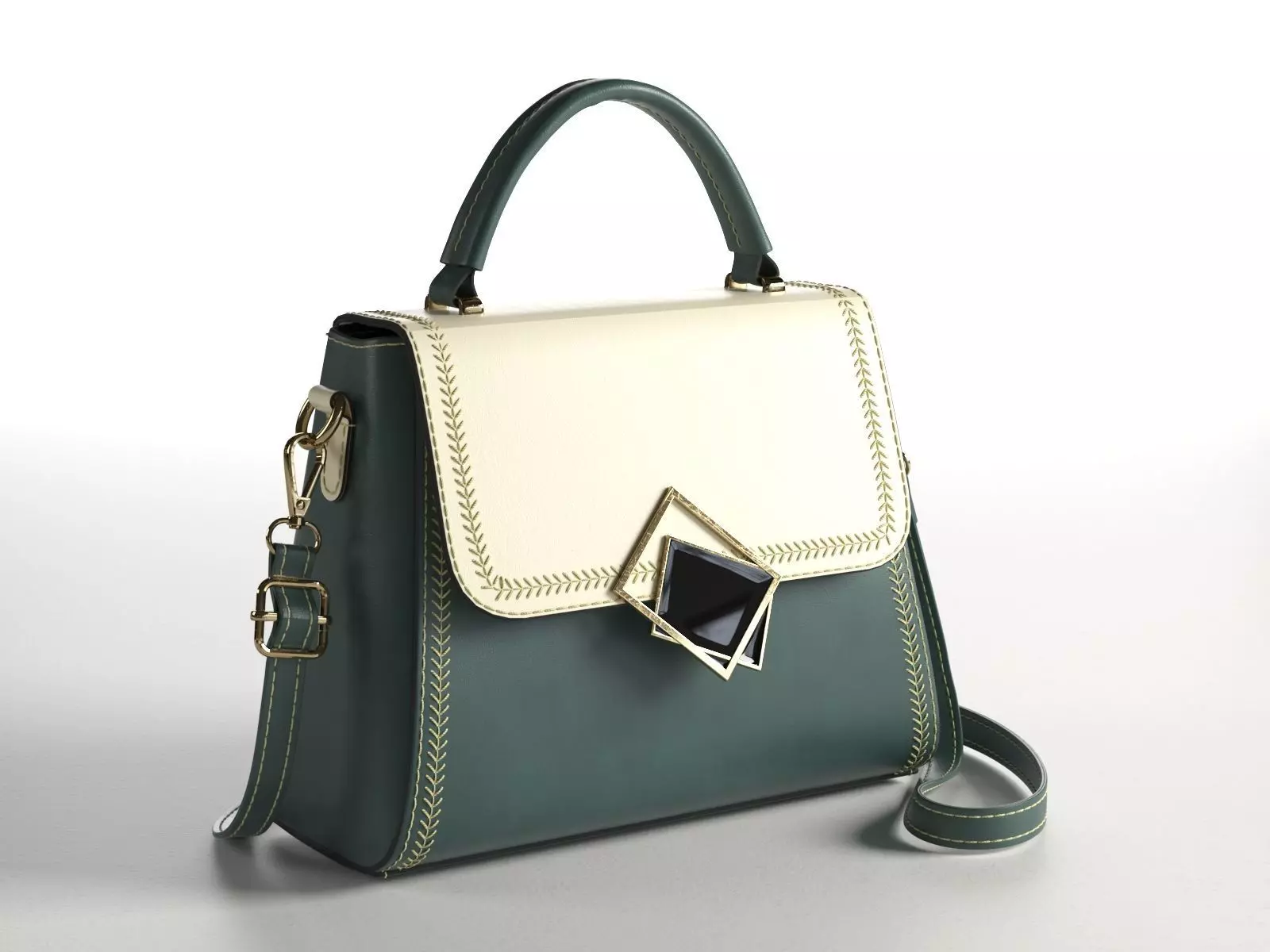 Crossbody Bag 3D model_0