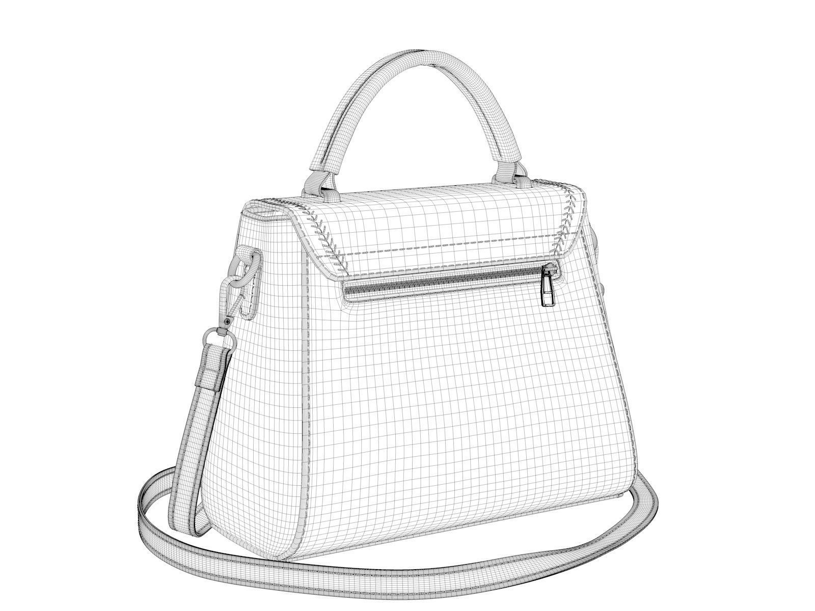 Crossbody Bag 3D model_4