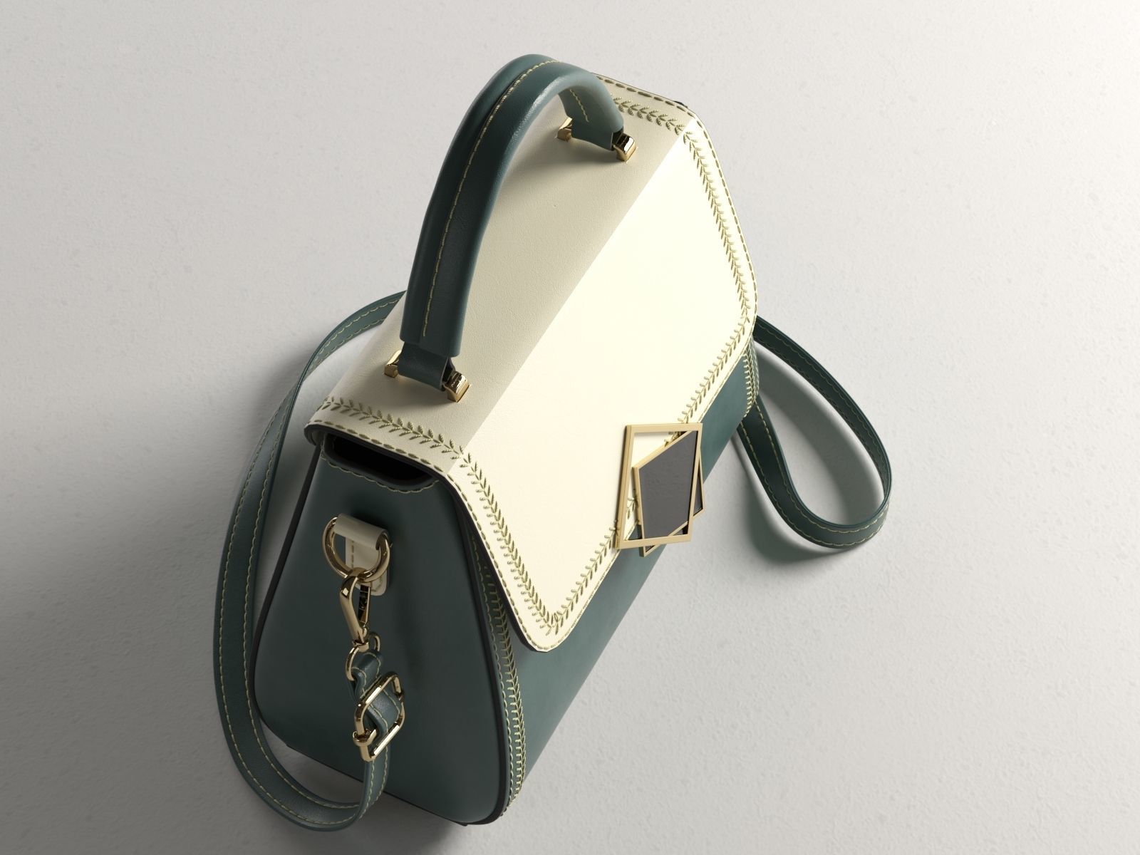 Crossbody Bag 3D model_2