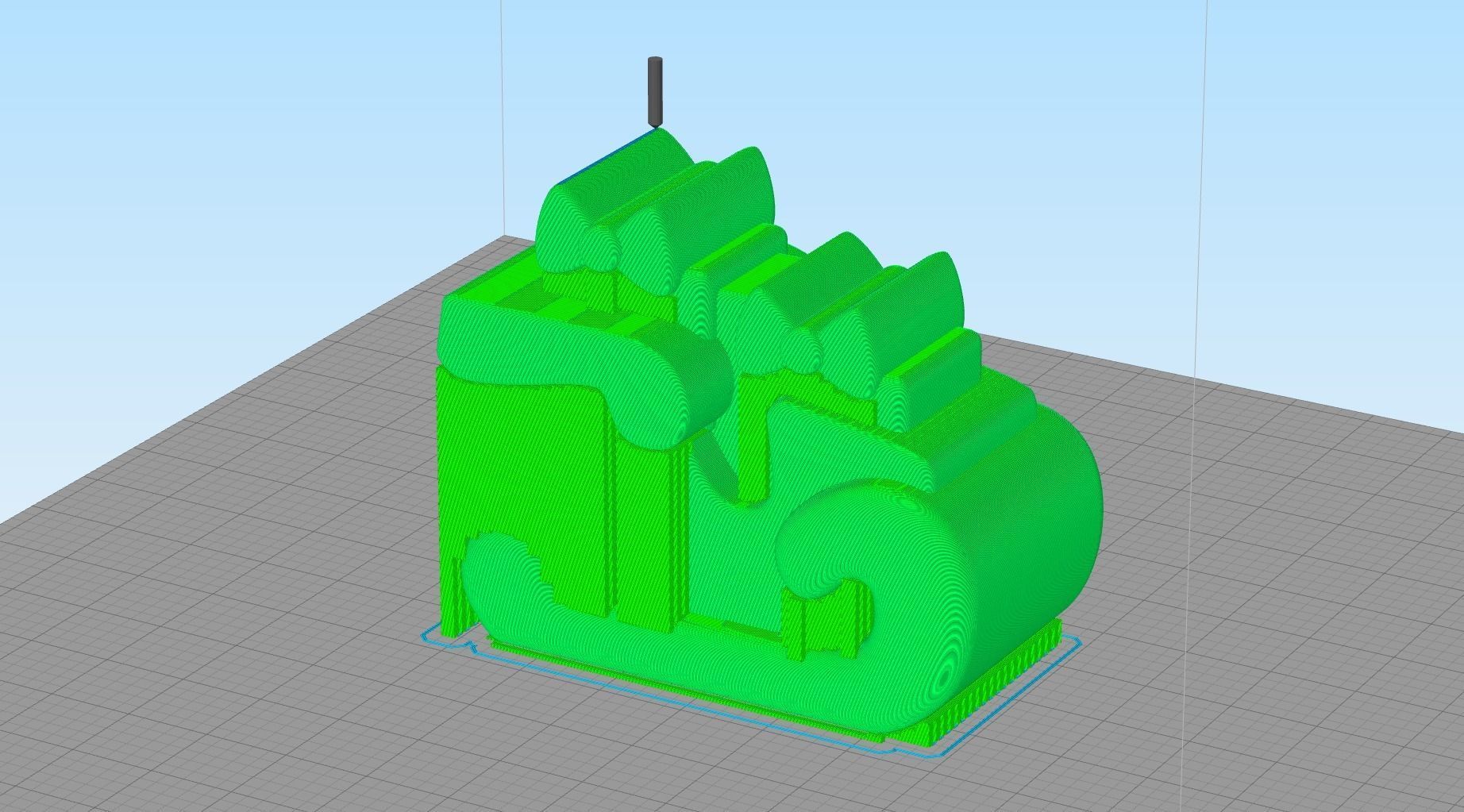  Christmas sleigh 3D print model_5
