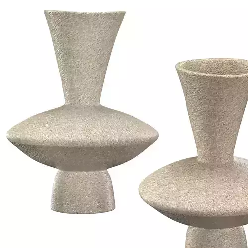 Stevie Lava and  Bone vase